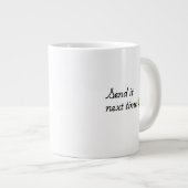 This Meeting Could’ve Been an Email – Funny Office Jumbo-Tasse (Vorderseite Rechts)