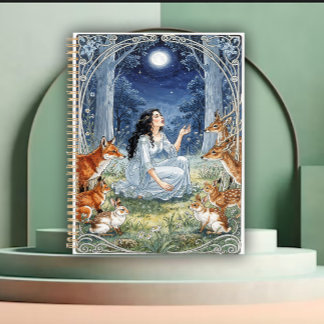 This Moonlit Muse Art Nouveau Planer