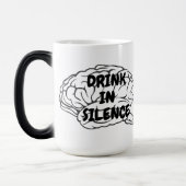 This mug is an advertisement for inner peace. verwandlungstasse (Links)