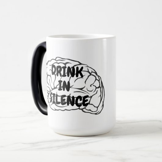 This mug is an advertisement for inner peace. verwandlungstasse (Vorderseite Links)