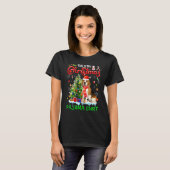 This My Christmas Pajama Beagle Scarf Santa Xmas T-Shirt (Vorne ganz)