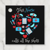 This Nurse Calls All The Shots Geschenkanhänger (Vorderseite)