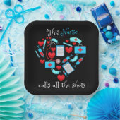 This Nurse Calls All The Shots Pappteller (Party)