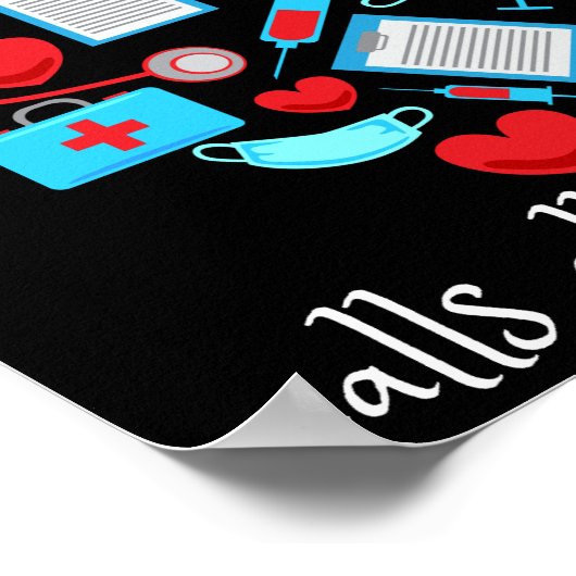 This Nurse Calls All The Shots Poster (Ecke)