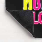 This Nurse Glows Nursing Glow Retro Mousepad (Ecke)