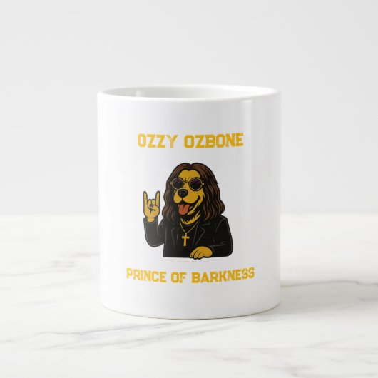 This Ozzy Ozbone – Prince of Barkness Coffe Mug Jumbo-Tasse (Vorderseite)