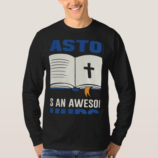 This Pastor Has An Awesome Congregation Pastor App T-Shirt (Vorderseite)