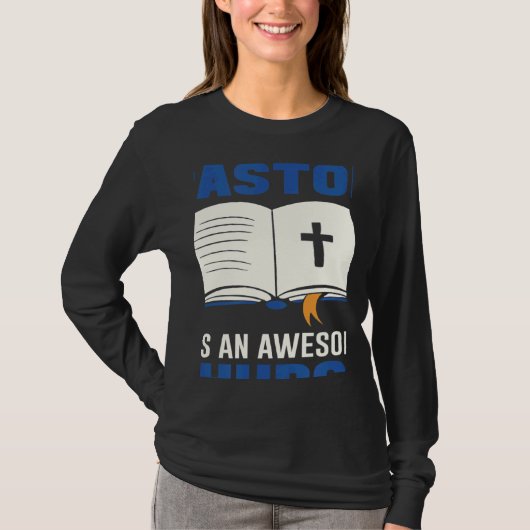 This Pastor Has An Awesome Congregation Pastor App T-Shirt (Vorderseite)