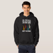 this person is too busy playing saxophone saxophon hoodie (Vorne ganz)