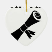 This PhD is no BS Keramikornament (Vorne)