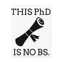 This PhD is no BS