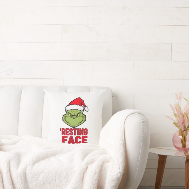 This Pillow's Face Says "Merry Christmas," But  Kissen (Liege)