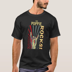 This Poppie Rocks Vintage Retro Konzert 70s 80s Fu T-Shirt