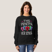 THIS PRINCIPAL LOVES HER SCHOOL Shirts Valentines  (Vorne ganz)