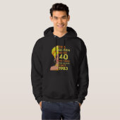 This Queen Makes 40 Look Good Fabulous Since 1983 Hoodie (Vorne ganz)