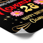 This Queen Was Born On November 28 November 28th B Poster (Ecke)