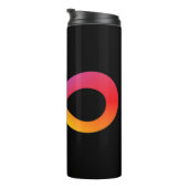 This rainbow infinity design can symbolize so many thermosbecher (Nach rechts gedreht)