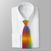 This rainbow pattern necktie  krawatte (Gebunden)