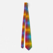 This rainbow pattern necktie  krawatte (Rückseite)