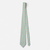 This rainbow pattern necktie krawatte (Vorderseite)