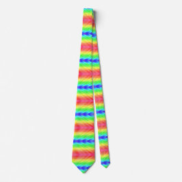 This rainbow pattern necktie krawatte