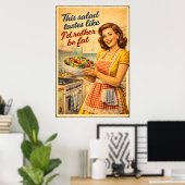 This Salad Tastes Like I'd Rather Be Fat - Poster (Heimbüro)