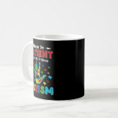This shirt feature autism puzzle pieces makes the kaffeetasse (Vorderseite Links)