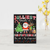 This Side Of The Playground Cute Merry Paras Karte (Gelbe Blume)