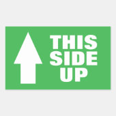 This side up arrow stickers for moving or shipping (Vorderseite)