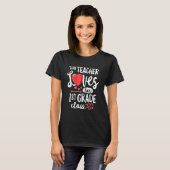 This Teacher Loves 1st Grade Class Valentines Day  T-Shirt (Vorne ganz)