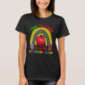 This Teacher Loves 2nd Grade Class Pencil Rainbow  T-Shirt (Vorderseite)