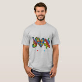 This tee with peace hand, heart shape and pop it s (Vorne ganz)