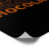 This That Premium Chocolate Funny Chocolate Lovers Poster (Ecke)