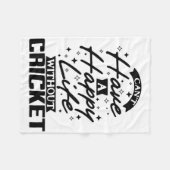 This Unique Design Is An Ideal Choice For Cricket Fleecedecke (Vorderseite (Horizontal))