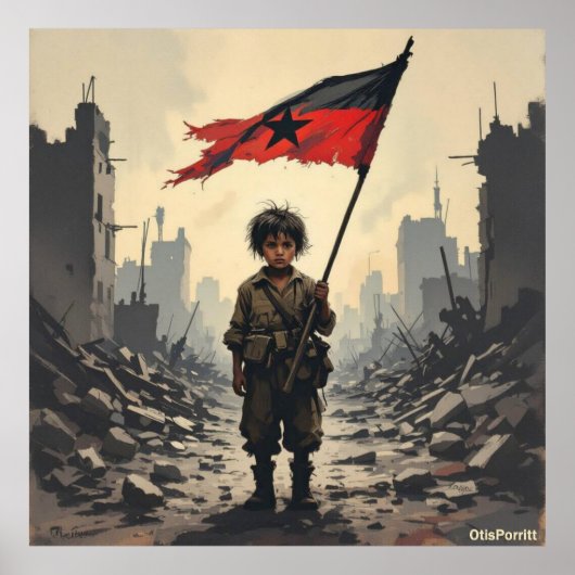 THIS WAR WILL NEVER END-8 POSTER (Vorne)