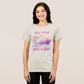 "This Week I Don't give a ship for cruise lovers Tri-Blend Shirt (Vorderseite voll)