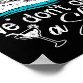 This Week We Don't Give A Ship Family Cruise Vacat Poster (Ecke)