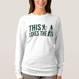 "This Wiker Lieben NH48" Women's Long Sleeve T-Shi T-Shirt