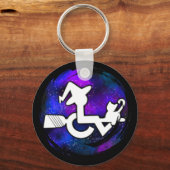 This Witch is Mobile Schlüsselanhänger (Rückseite)