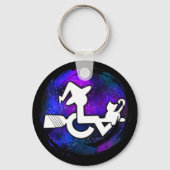 This Witch is Mobile Schlüsselanhänger (Rückseite)