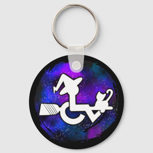 This Witch is Mobile Schlüsselanhänger (Rückseite)