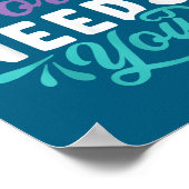 This World Needs You  Poster (Ecke)