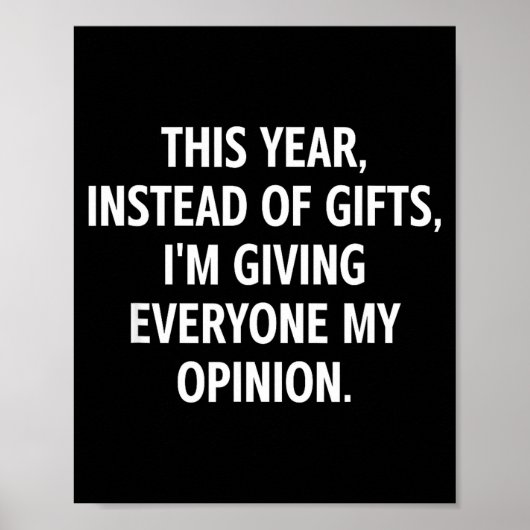 This Year, Instead Of , I'm Giving Everyone My Oni Poster (Vorne)