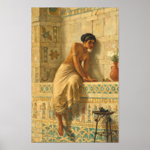 Thisbe, Edwin Long (Englisch, 1829 – 1891) Poster