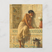 Thisbe, Edwin Long (Englisch, 1829 – 1891) Postkarte (Vorderseite)