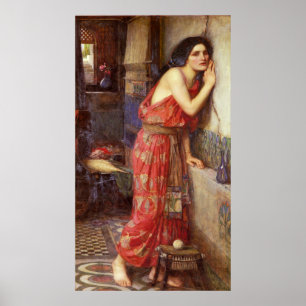 Thisbe von John William Waterhouse Poster