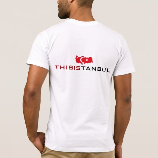 "Thisistanbul" Shirt (Rückseite)