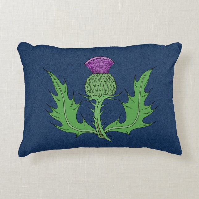 Thistle Accent Pillow Dekokissen (Vorderseite)