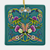 Thistle and bee ornament (Vorderseite)