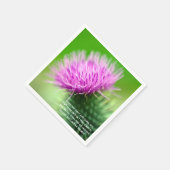 Thistle and Selkirk Grace Cocktail-Papierserviette Serviette (Ecke)